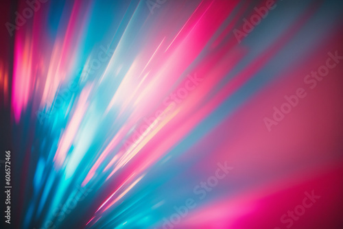 Ambient Pink and Blue Swoosh Bokeh Blurred Depth of Field