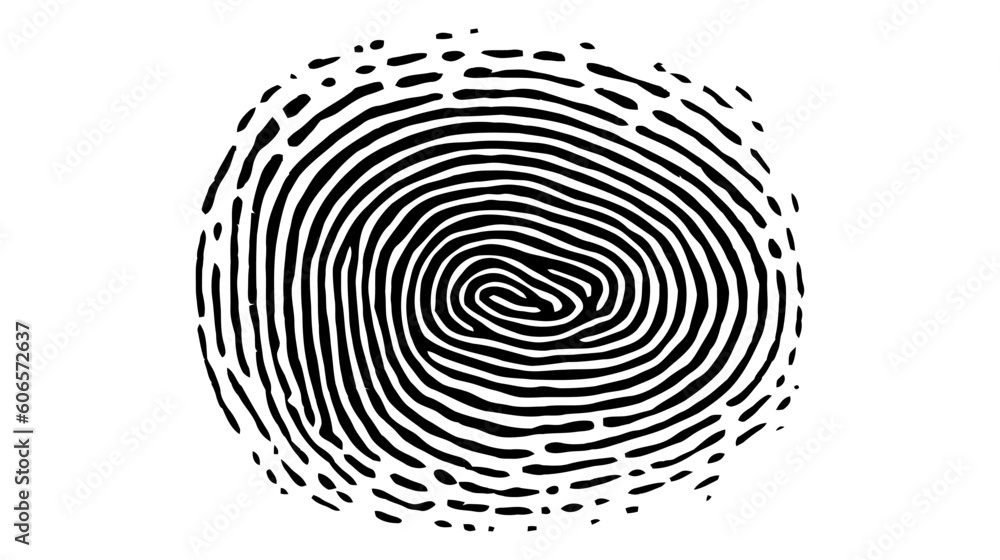 Finger print, fingerprint lock, ecure security logo vector icon, illustration isolated on white background Finger print, fingerprint lock, ecure security logo vector icon, illustration isolated on white background