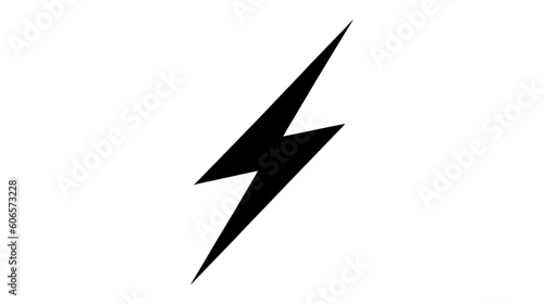 Lightning, electric power vector logo design element. Energy and thunder electricity symbol concep