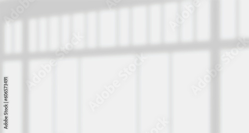 Realistic blurred natural light leaves, palm and window shadow overlay on wall paper or frames texture, abstract background, summer, spring, autumn for product presentation podium and mockup seasonal.