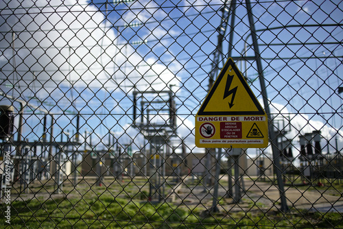 Site de transformation d'électricité