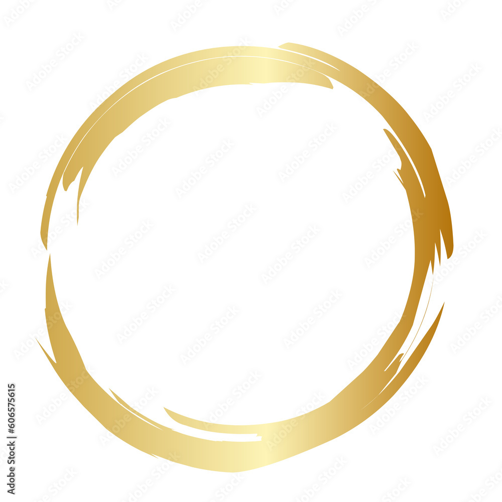 Golden grunge circle, golden Circle, circle border Golden grunge circle, golden Circle, circle border