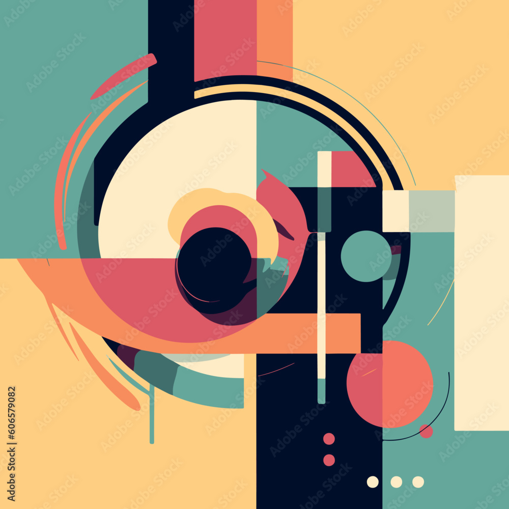 vector illustration, backaground with abstract and geometric shapes vector illustration, backaground with abstract and geometric shapes