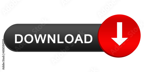 Vászonkép Download button.