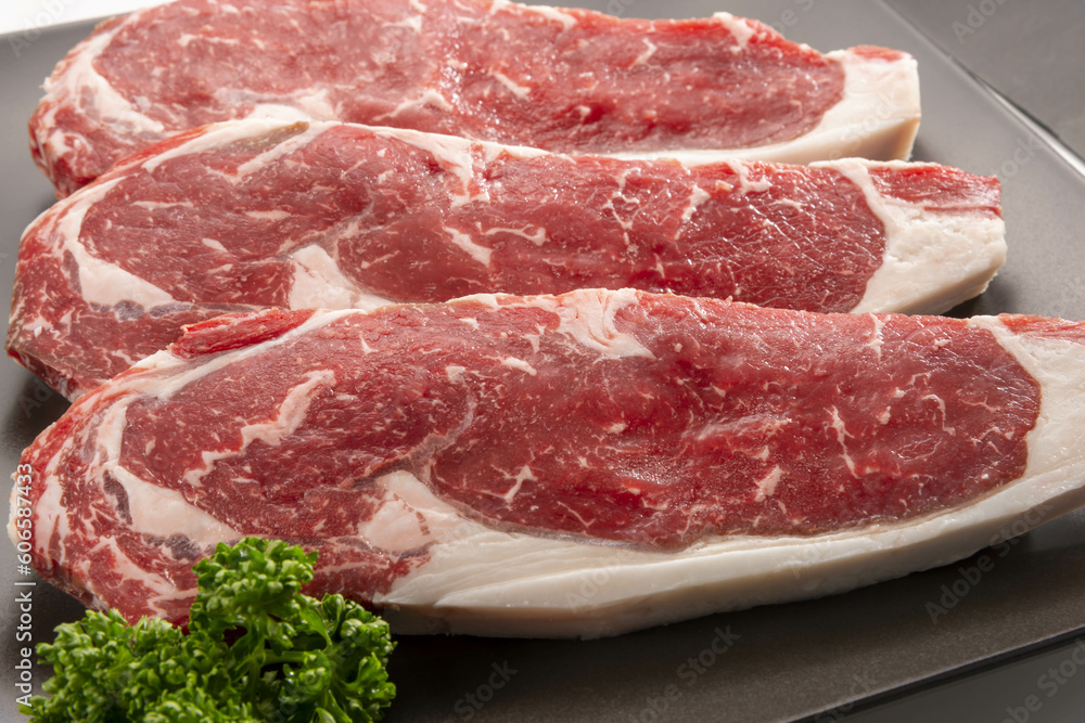 Φωτογραφία 新鮮で美味しい生の牛肉