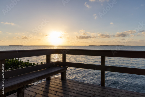 Sunset in Key Largo Florida