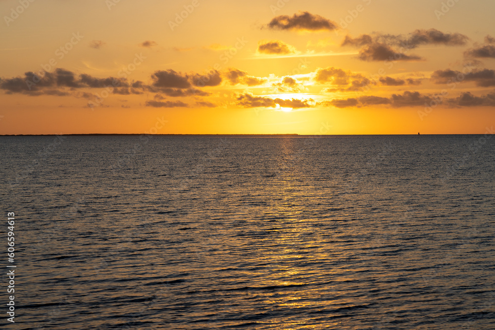 Obraz premium Sunset in Key Largo Florida
