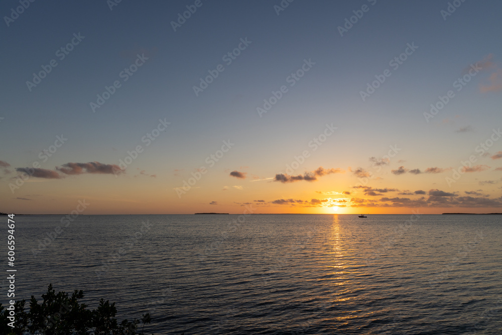 Sunset in Key Largo Florida