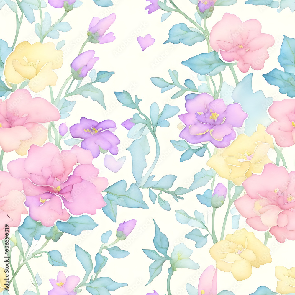 Seamless floral pattern Seamless floral pattern