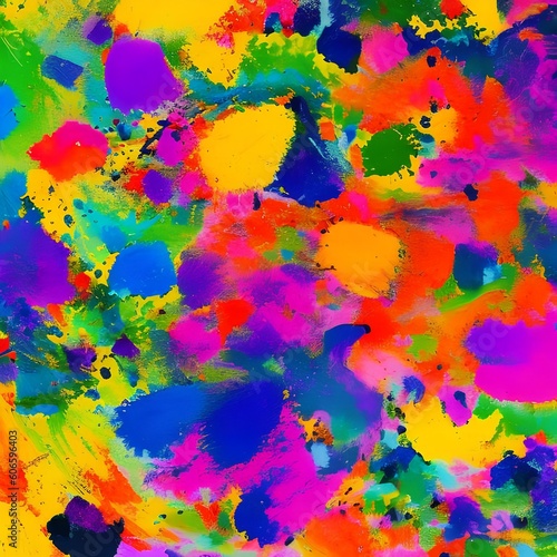 1182 Abstract Ink Blots  A creative and expressive background featuring abstract ink blots in striking and contrasting colors that evoke a sense of spontaneity and artistic expression5  Generative AI