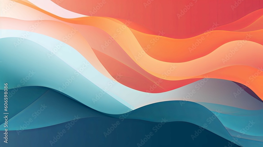 colorful silk gradient background banner abstract background Generative AI full color stock illustration colorful silk gradient background banner abstract background Generative AI full color stock illustration