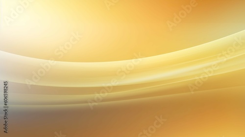 yellow gold gradient background banner abstract background Generative AI stock illustration