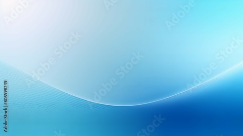 soft blue gradient silk background banner abstract background Generative AI stock illustration