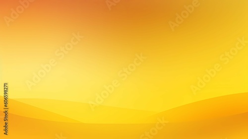 yellow gold gradient background banner abstract background Generative AI stock illustration © Ridho Mrr