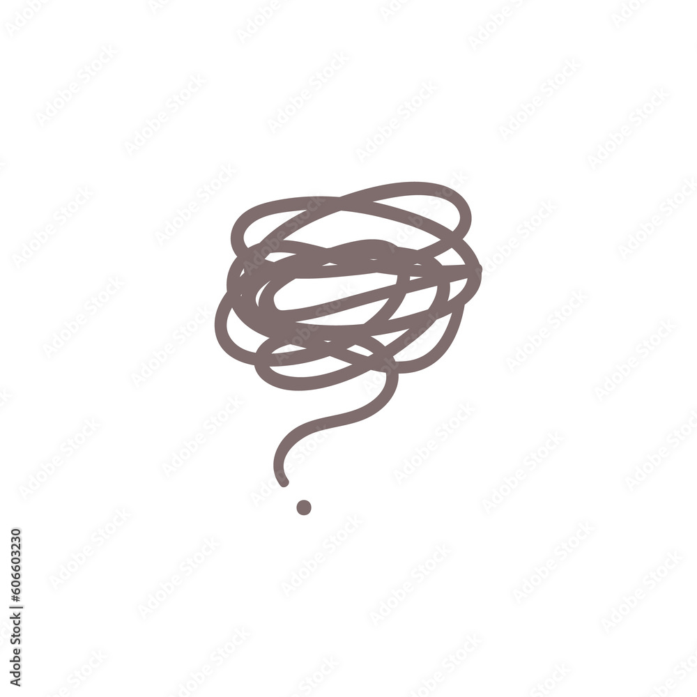 hand drawn doodle elements motion effect lines For a lovely party decoration for children. hand drawn doodle elements motion effect lines For a lovely party decoration for children.