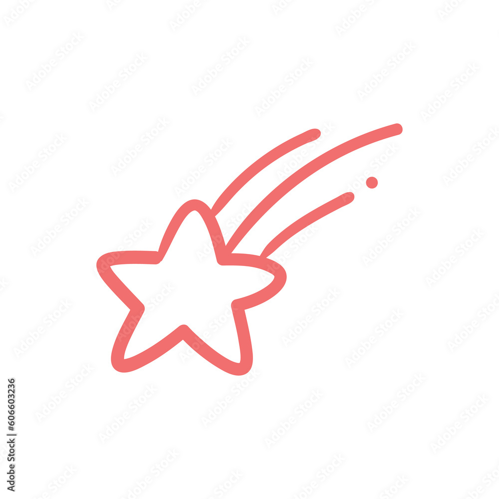 hand drawn doodle elements motion effect lines For a lovely party decoration for children. hand drawn doodle elements motion effect lines For a lovely party decoration for children.
