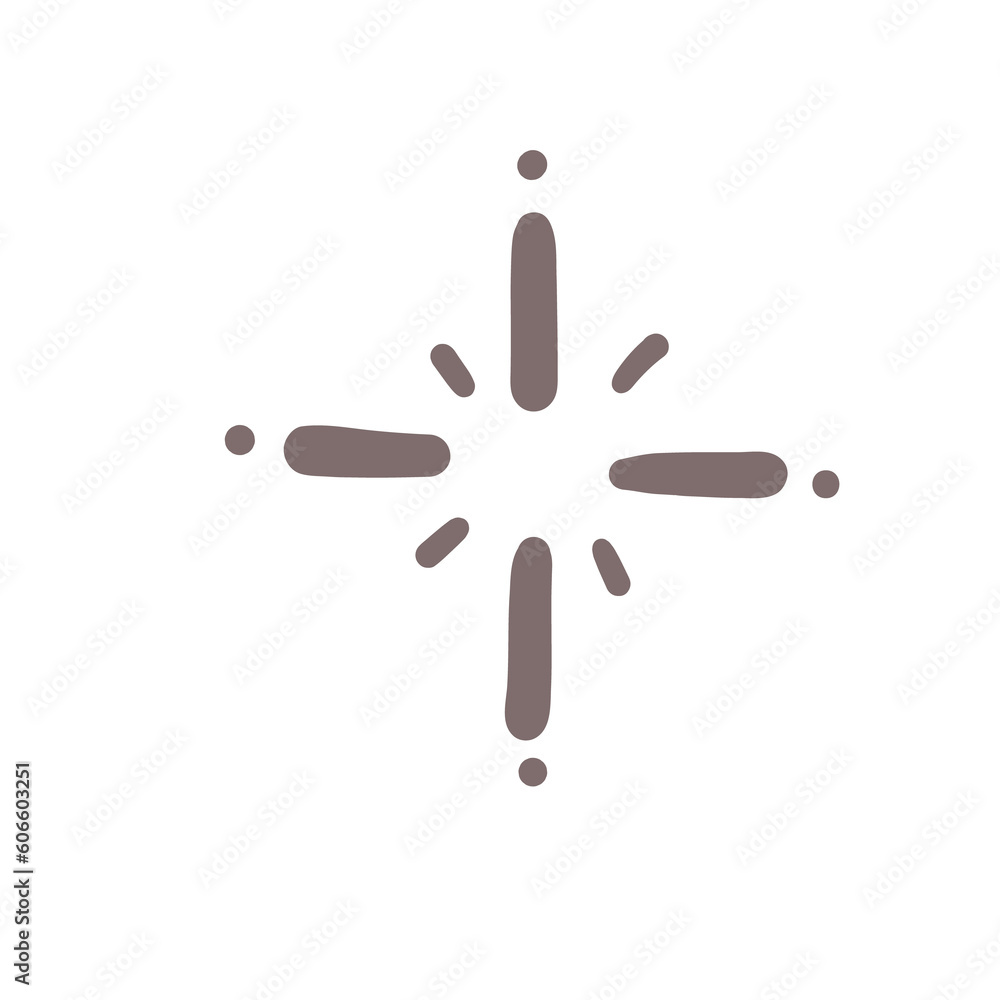 hand drawn doodle elements motion effect lines For a lovely party decoration for children. hand drawn doodle elements motion effect lines For a lovely party decoration for children.