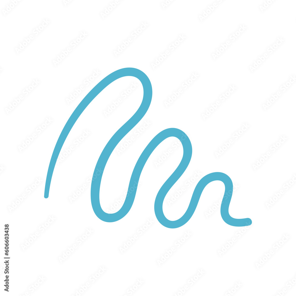 hand drawn doodle elements motion effect lines For a lovely party decoration for children. hand drawn doodle elements motion effect lines For a lovely party decoration for children.