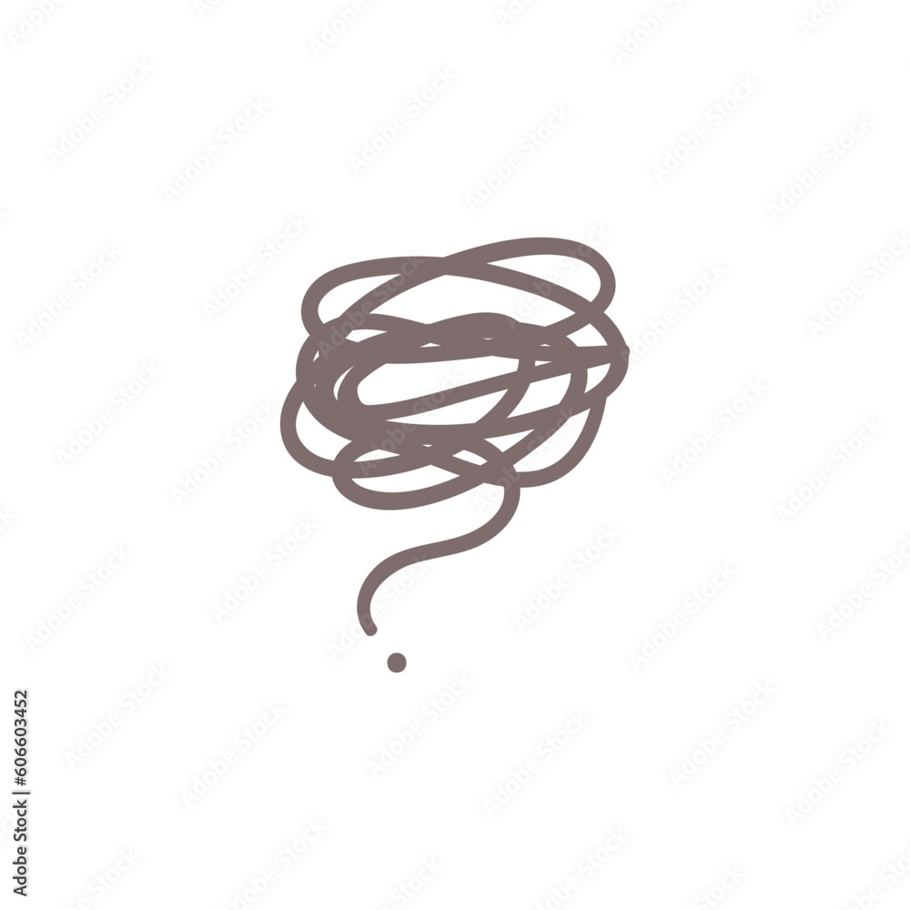 hand drawn doodle elements motion effect lines For a lovely party decoration for children. hand drawn doodle elements motion effect lines For a lovely party decoration for children.