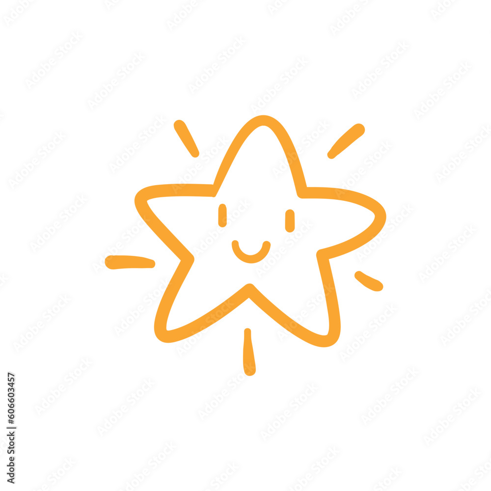 hand drawn doodle elements motion effect lines For a lovely party decoration for children. hand drawn doodle elements motion effect lines For a lovely party decoration for children.