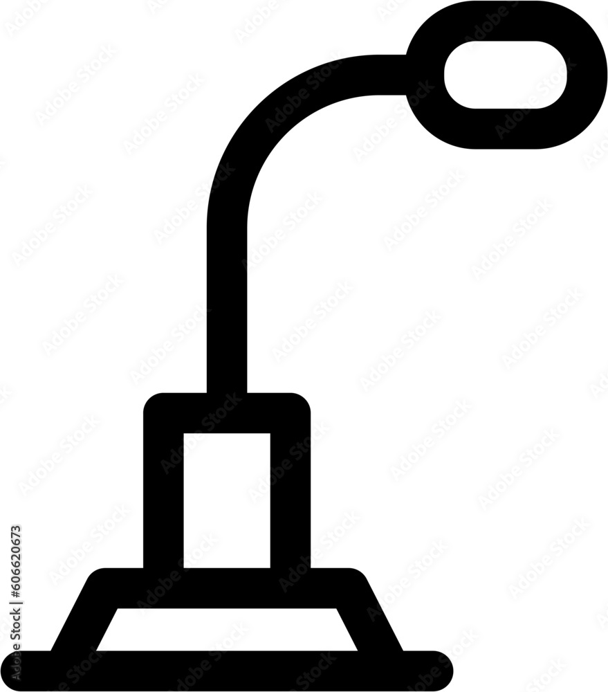 microphones icon with black color microphones icon with black color