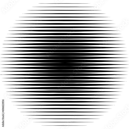 Vector illustration black circle halftone spiral isolated on white background