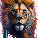 Lion Big Five Game Splash Art High Quality