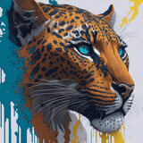 Leopard Big Five Game Splash Art High Quality
