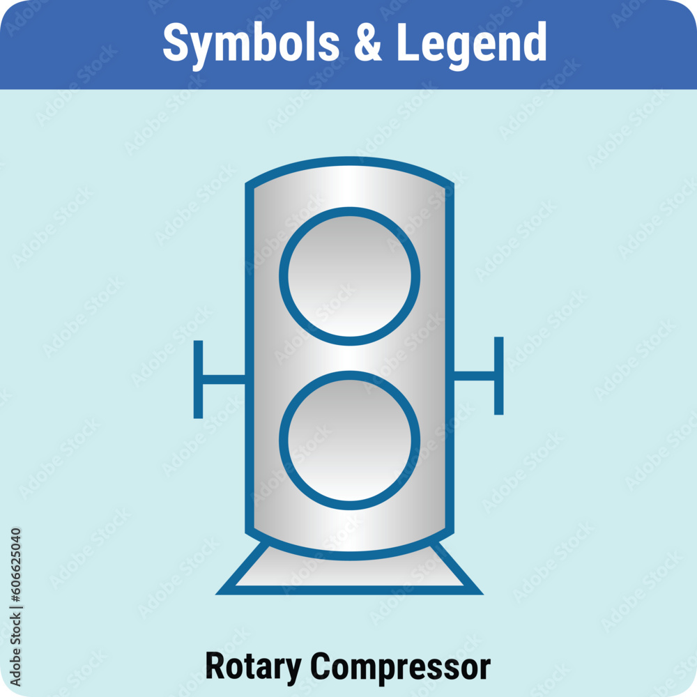 Vector Illustration for PID Symbols Legends Vector Illustration for PID Symbols Legends