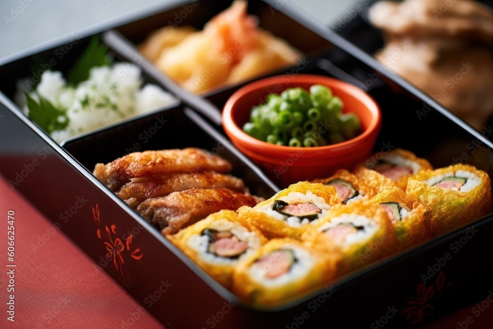 Tamagoyaki Japanese Rolled Omelette in bento Cinematic Editorial Food Photography Tamagoyaki Japanese Rolled Omelette in bento Cinematic Editorial Food Photography