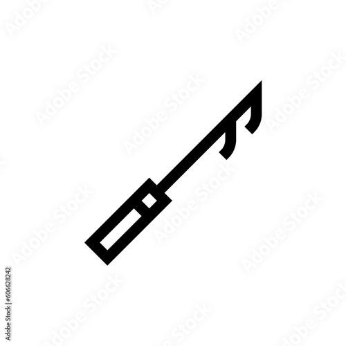 harpoons icon with black color