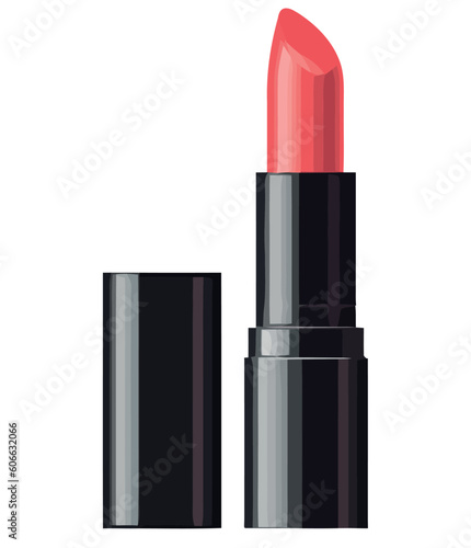 Shiny lipstick tube, of femininity © grgroup