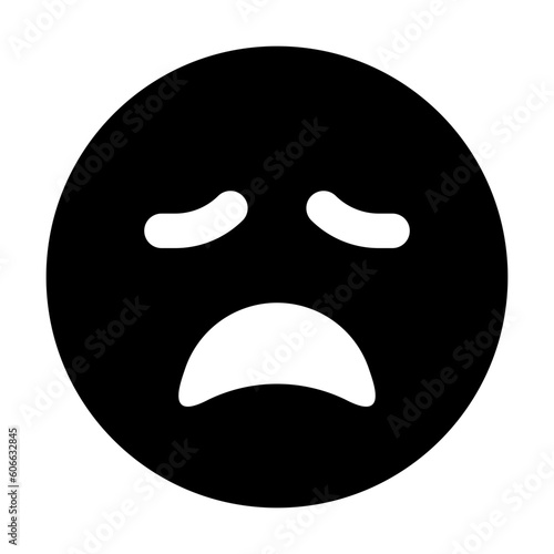 Emoji Weary Icon