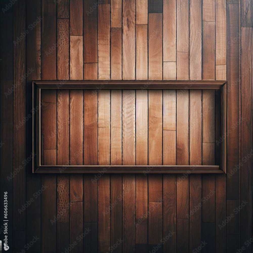 wooden window with shelves