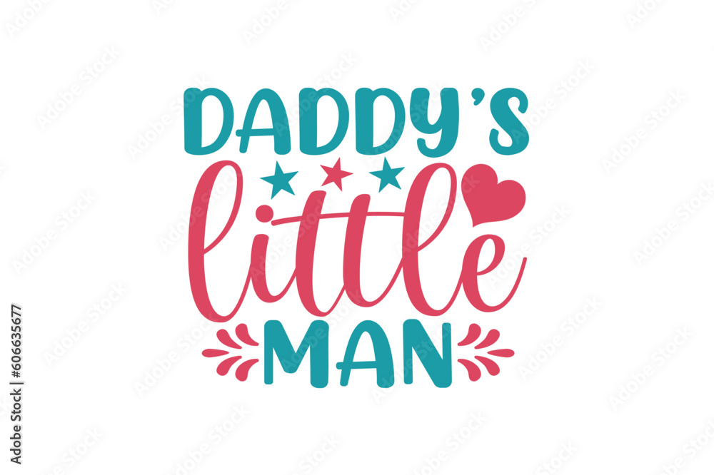 daddy’s little man