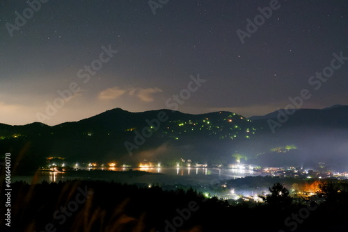 山中湖パノラマ台からの夜景2