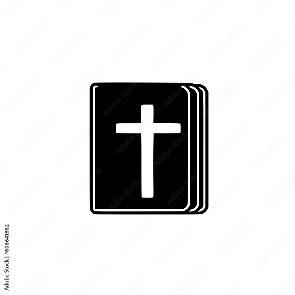 Bible vector illustration isolated on transparent background Bible vector illustration isolated on transparent background