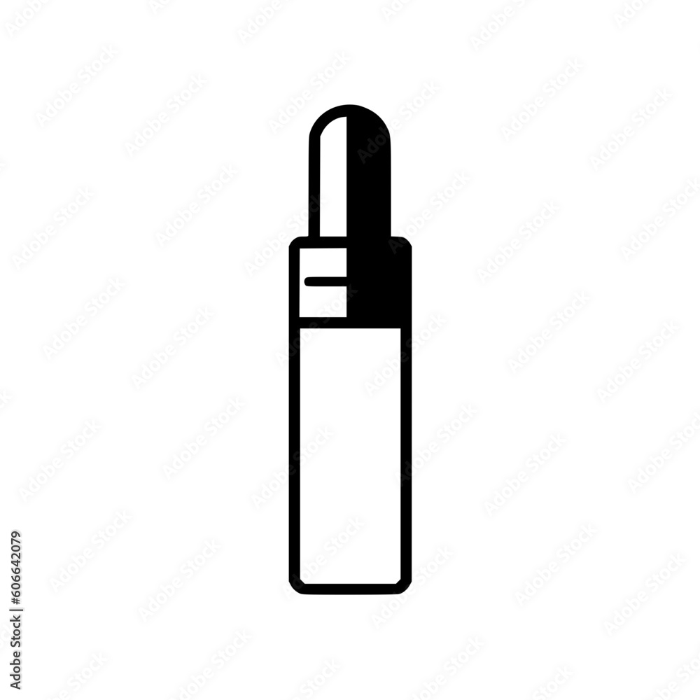 Lip gloss vector illustration isolated on transparent background Lip gloss vector illustration isolated on transparent background