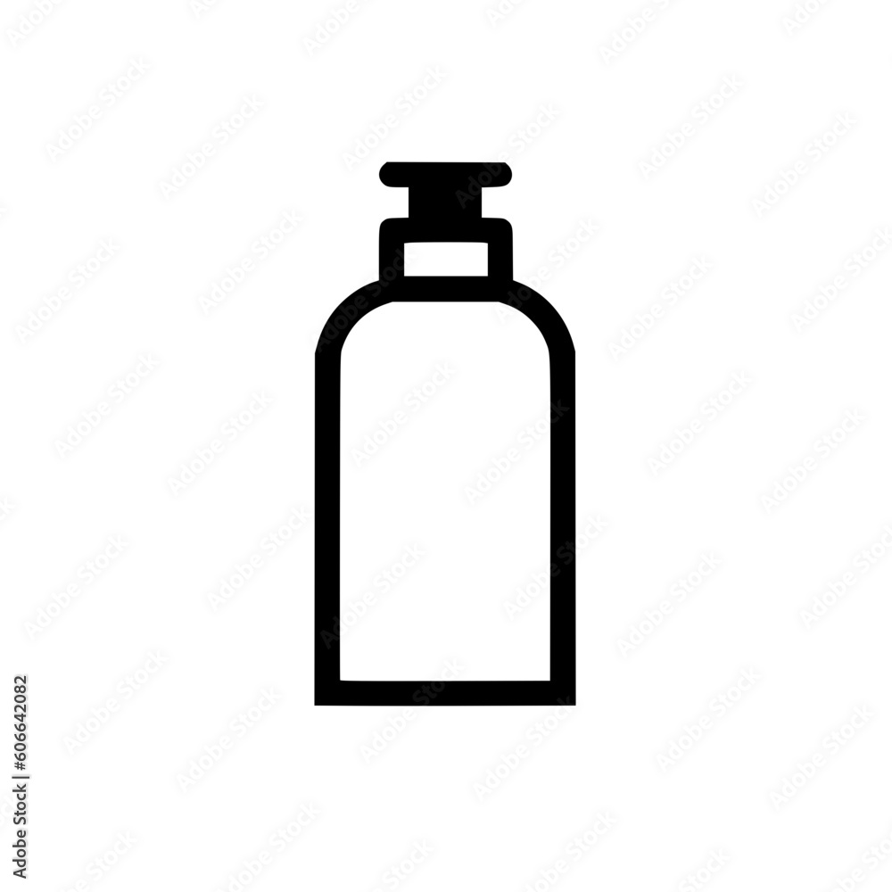 Bottle vector illustration isolated on transparent background Bottle vector illustration isolated on transparent background