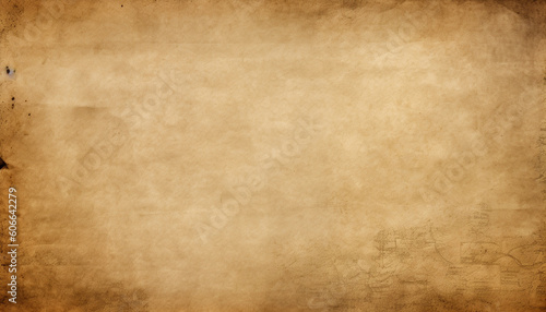 Old paper vintage background, Grunge Retro rustic cardboard brown empty blank space page © RBGallery