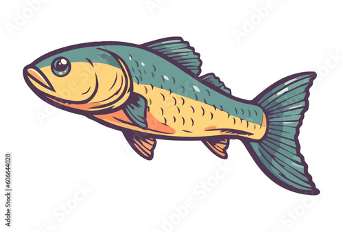 fish sea life icon