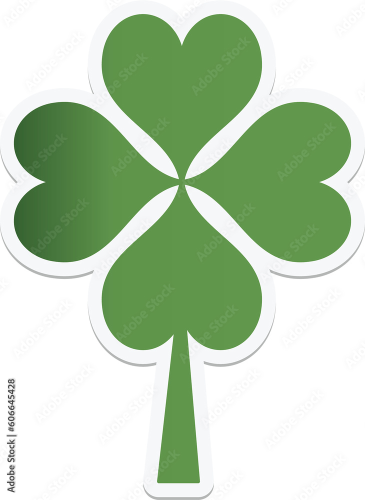 Digital png photo of green clover leaf on transparent background Digital png photo of green clover leaf on transparent background