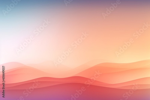 Abstract Gradient Background. Futuristic Liquid Wavy Colorful Background. Generative AI