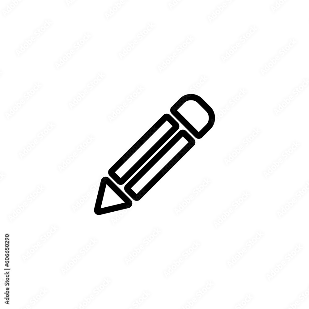 pencil sign symbol vector pencil sign symbol vector