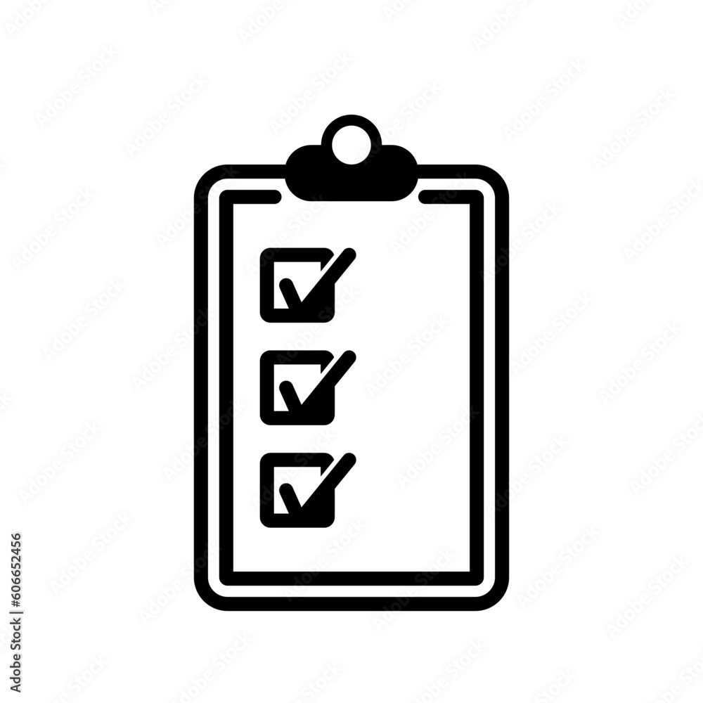 clipboard sign symbol vector clipboard sign symbol vector