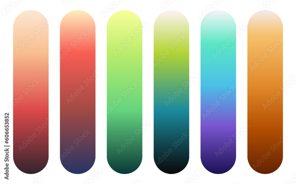 gradient color background. Modern screen vector design for mobile app. Soft color gradients.