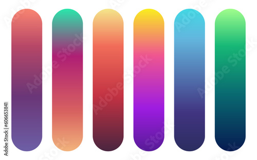 gradient color background. Modern screen vector design for mobile app. Soft color gradients.