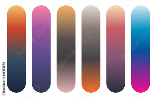gradient color background. Modern screen vector design for mobile app. Soft color gradients.