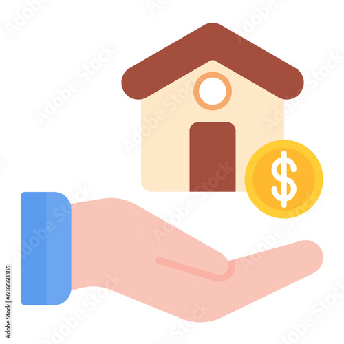 Buy House Flat Icon