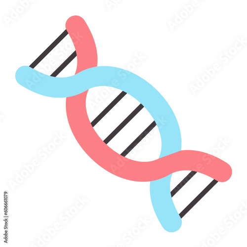 DNA Flat Icon